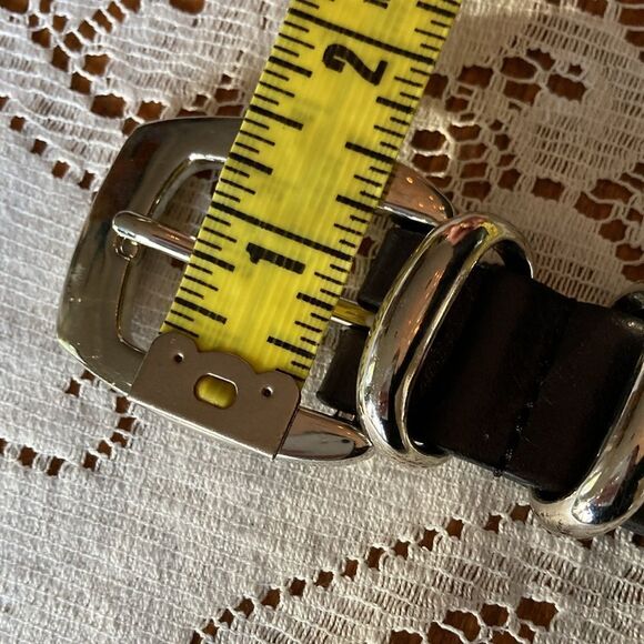Stylish Black and Silver Women's Belt - Picture 12 of 13